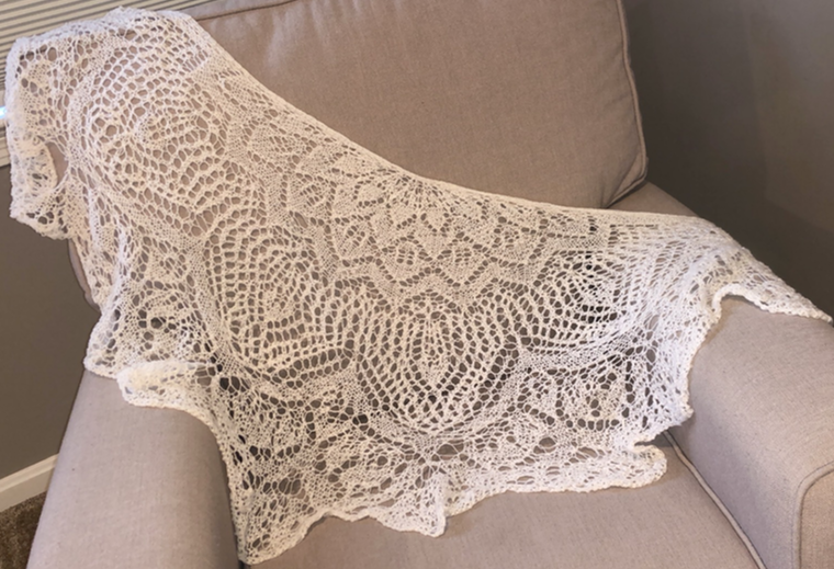 Lace shawl